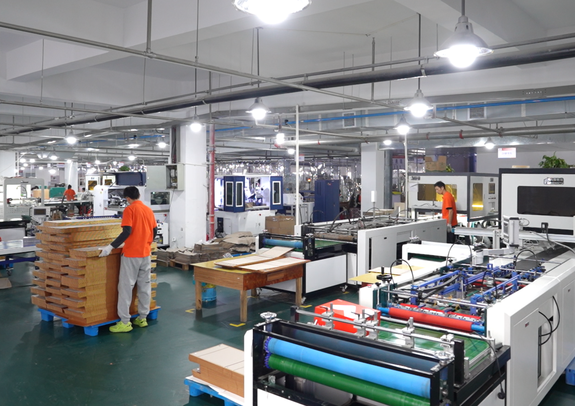 Factory and production capability visual