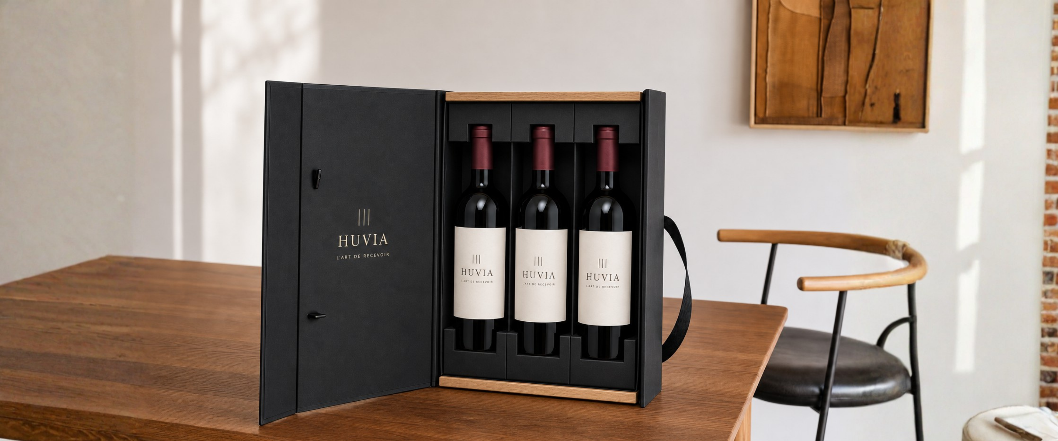 Wine and spirits packaging validation scene