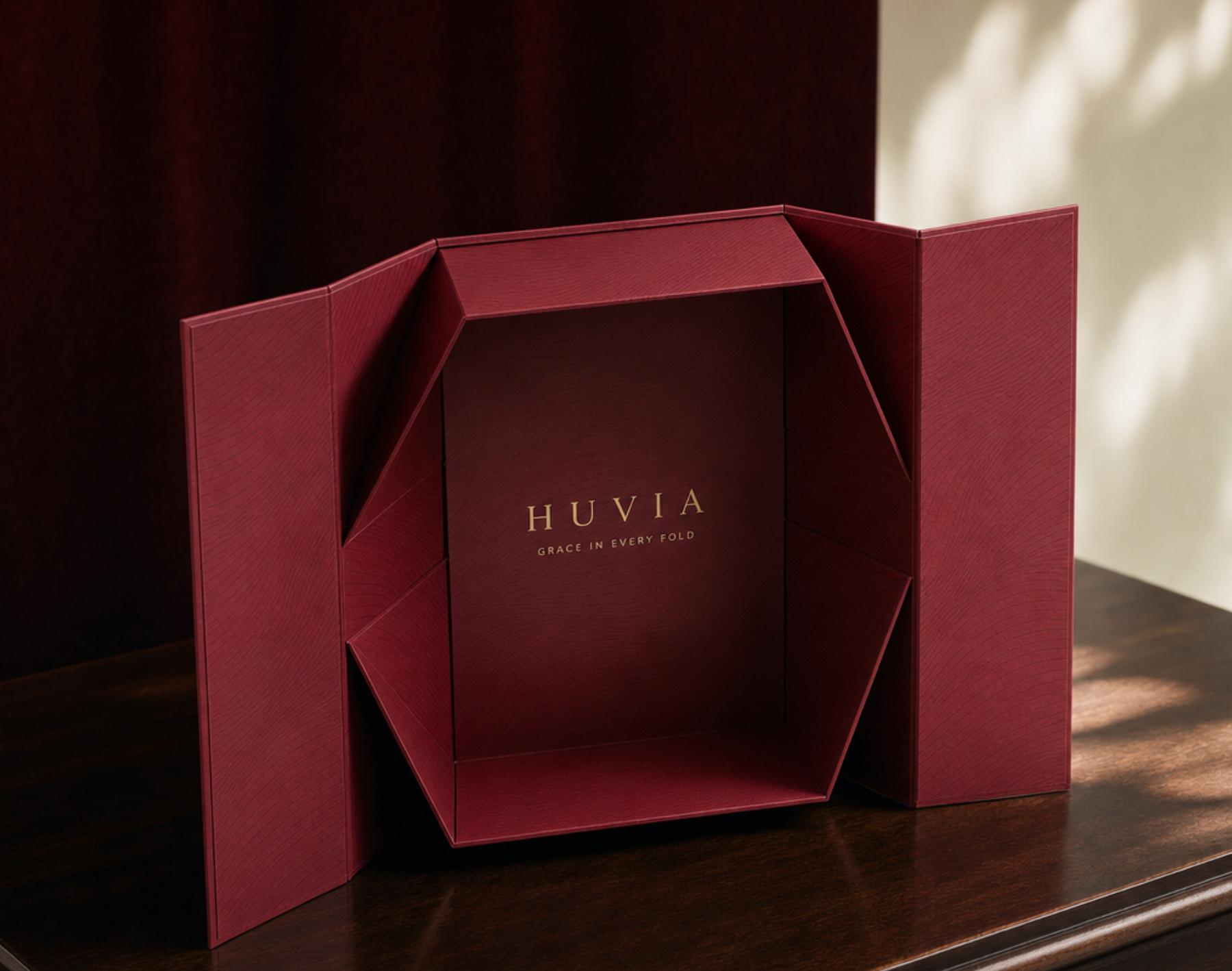 Foldable gift box sample validation reference